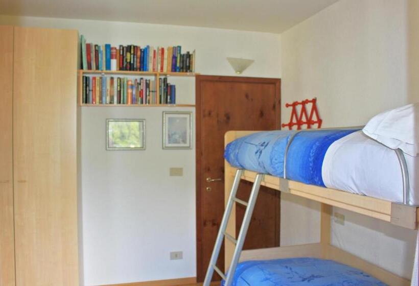 침실 2개 아파트, Albergo Diffuso Comeglians