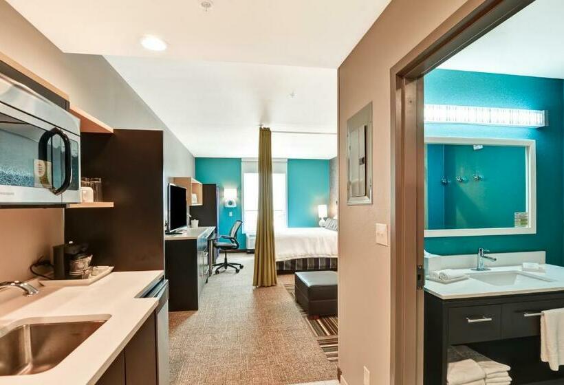 Люкс Deluxe Кровать Кинг, Home2 Suites By Hilton Meridian