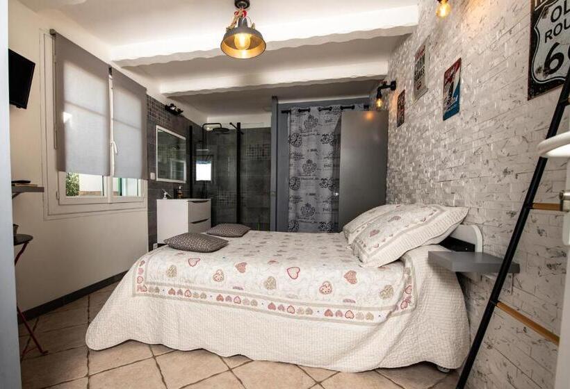 Номер Стандарт Вид на Бассейн, Chambre D Hôtes Villa De La Sueur Au Bonheur