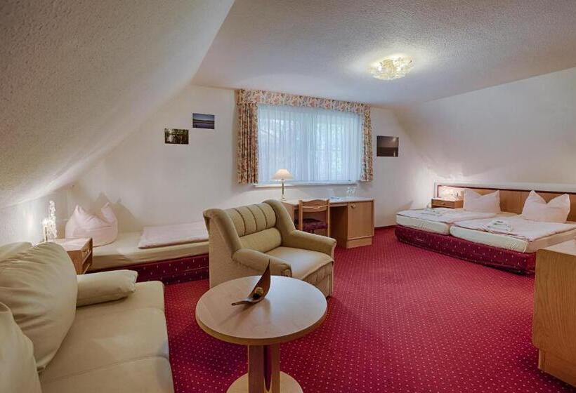 חדר סטנדרט לשלושה, Seehotel Schorfheide