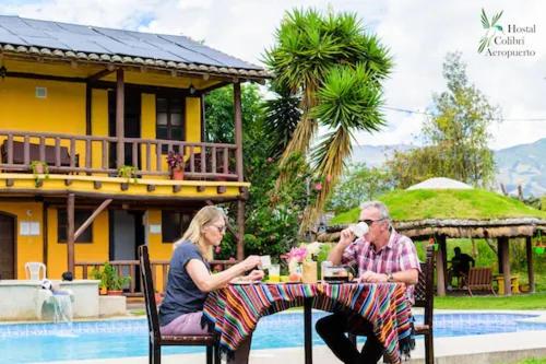 Кровать в Общей Комнате, Hosteria Colibri Aeropuerto