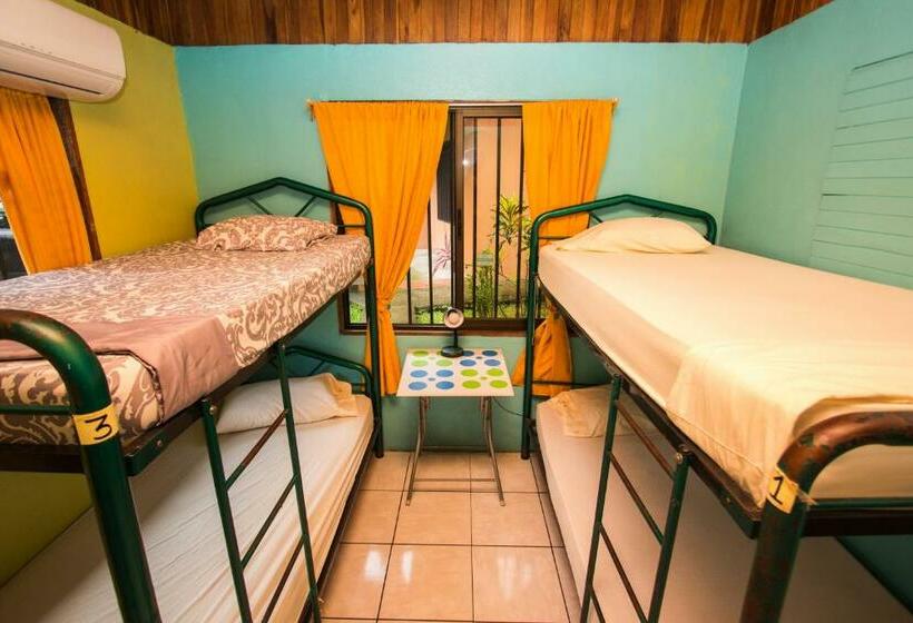 Кровать в Многоместном Номере с Общей Ванной, Pura Natura Lodge Manuel Antonio
