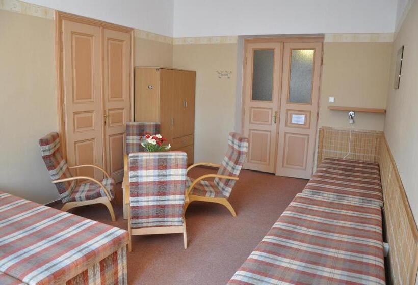 家庭房间共用浴室, Hostel Děčín