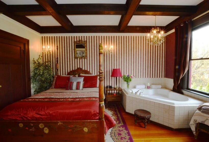 חדר סטנדרט עם ג'קוזי, Marketa S Bed And Breakfast