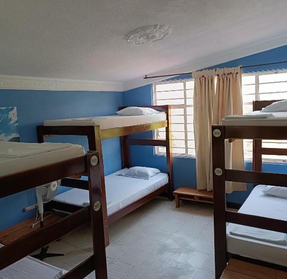 Кровать в Общей Комнате, Hostel Nirvana San Gil