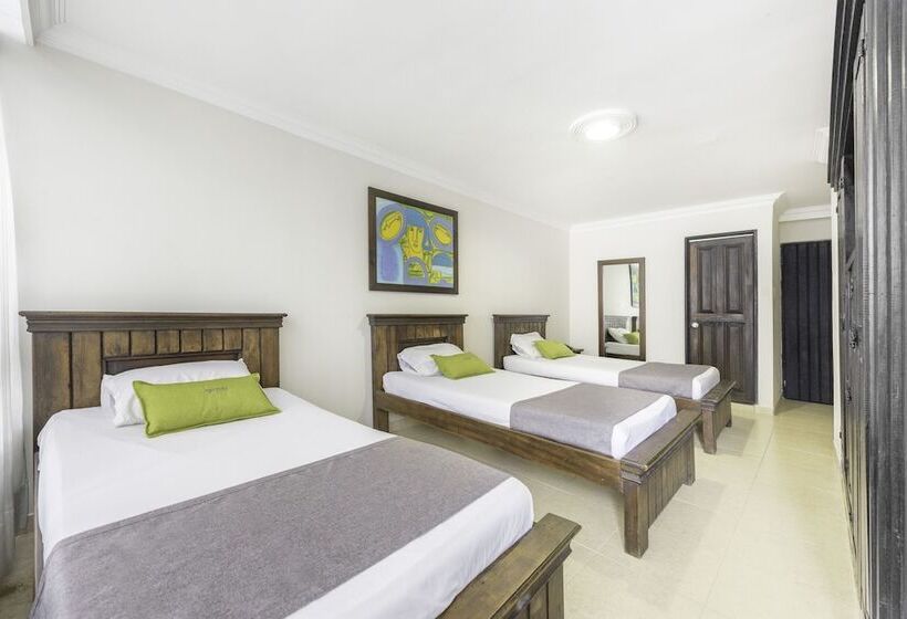 스탠다드 트리플 룸, Ayenda 1120 Hotel Comercial