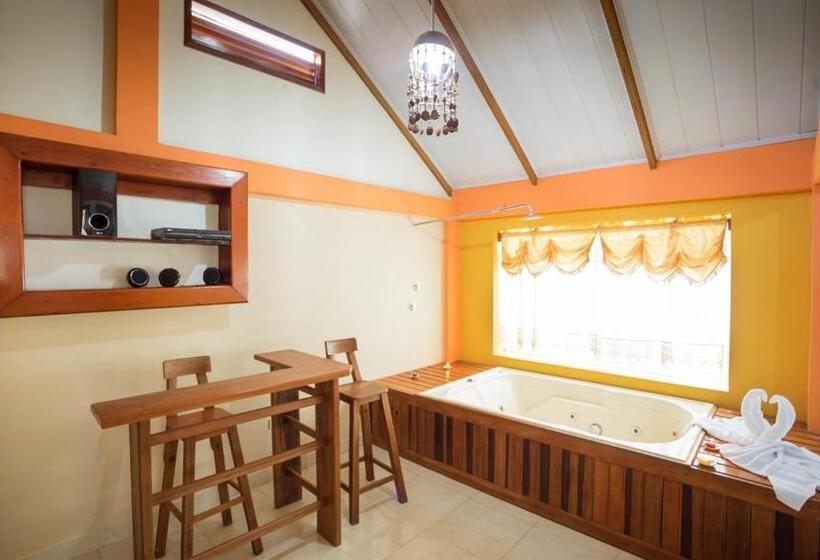 Люкс Кровать Кинг, Cabañas Yakuruna
