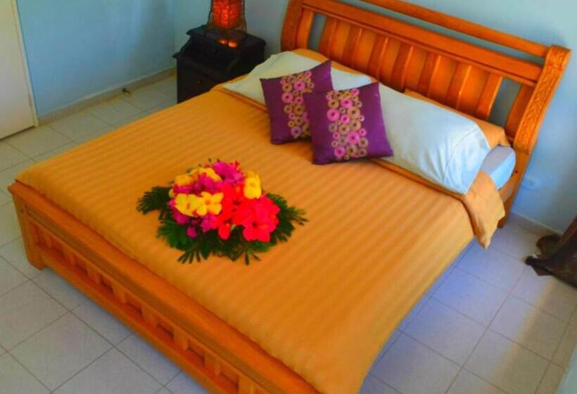 带大床的豪华间, Playa Tranquilo B&b And Dive Shop