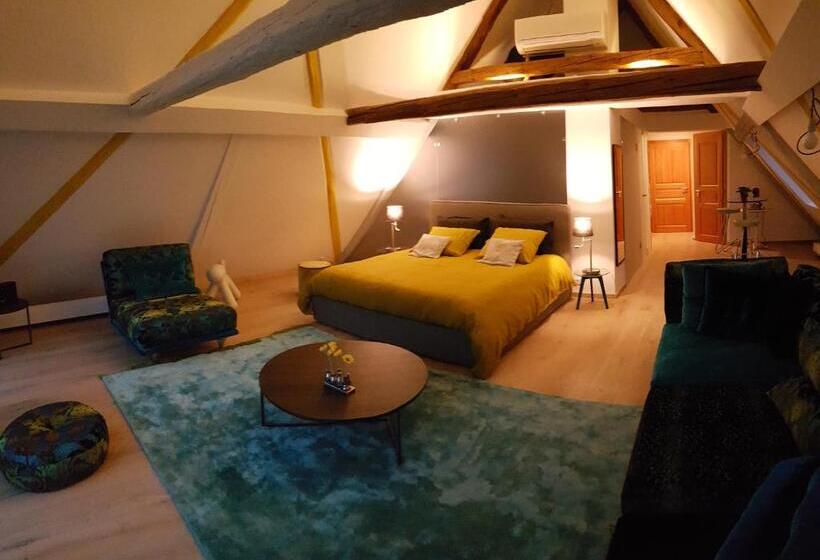 Номер Deluxe, Le Chat Rouge Chambres D'hôtes De Charme En Alsace