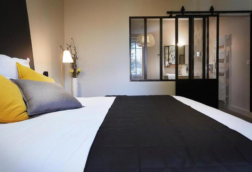 Номер Deluxe, Pont Du Chalon Hôtel And Restaurant