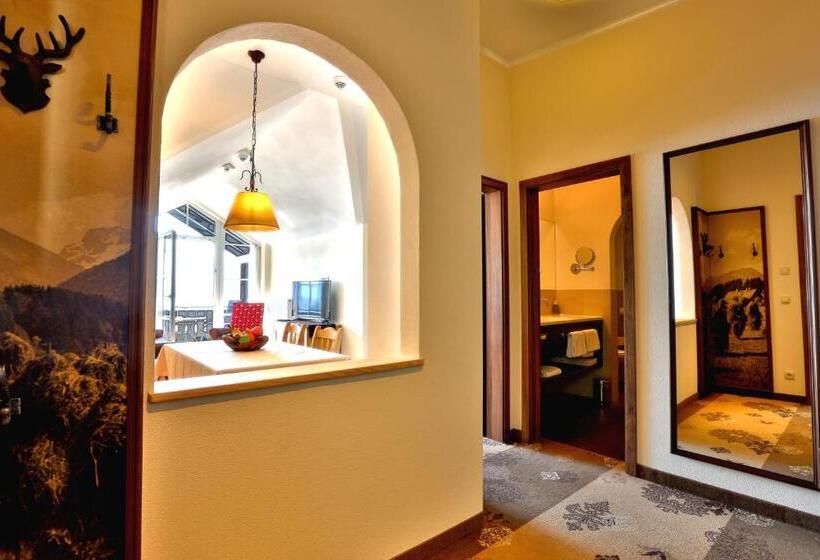 شقة بغرفتي نوم, Seehotel Hartung & Ferienappartements