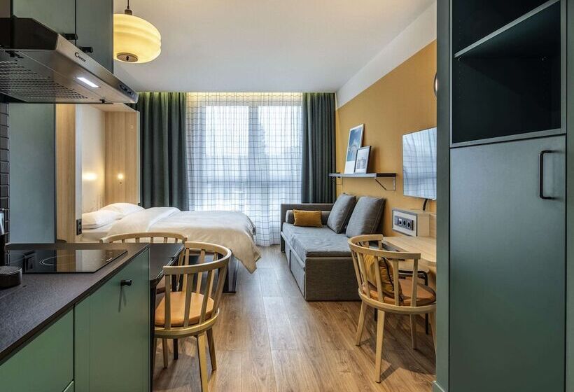 ダブルベッドのスタンダードスタジオ, Aparthotel Adagio Access Porte De Camargue
