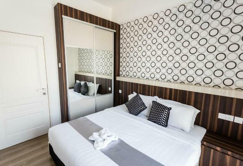 Chambre Deluxe King Size, E Red Hotel Melaka