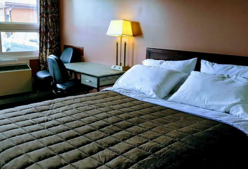 クイーンサイズベッドのスタンダードルーム, Kings Inn Midland