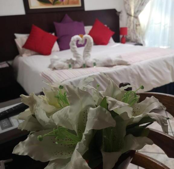 Standard room with outdoor bath, Elsjes Guesthouse