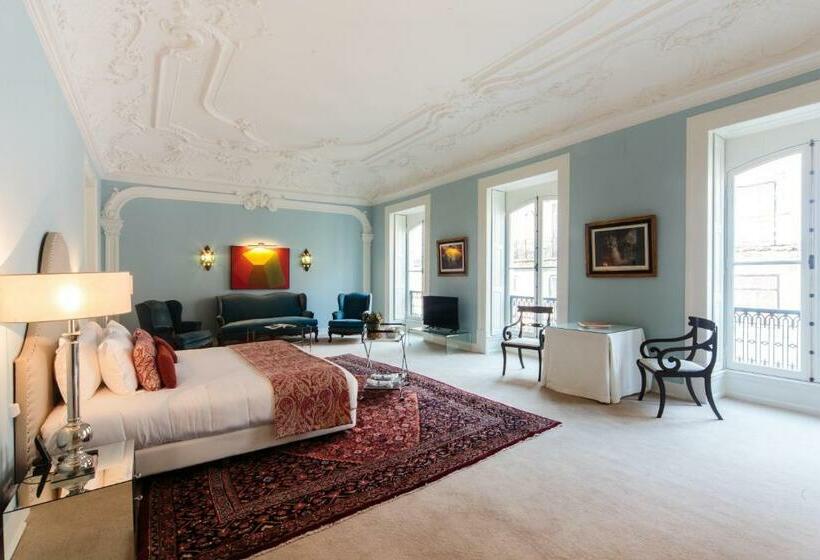 带河湖景观的套房, Dear Lisbon  Palace Chiado Suites
