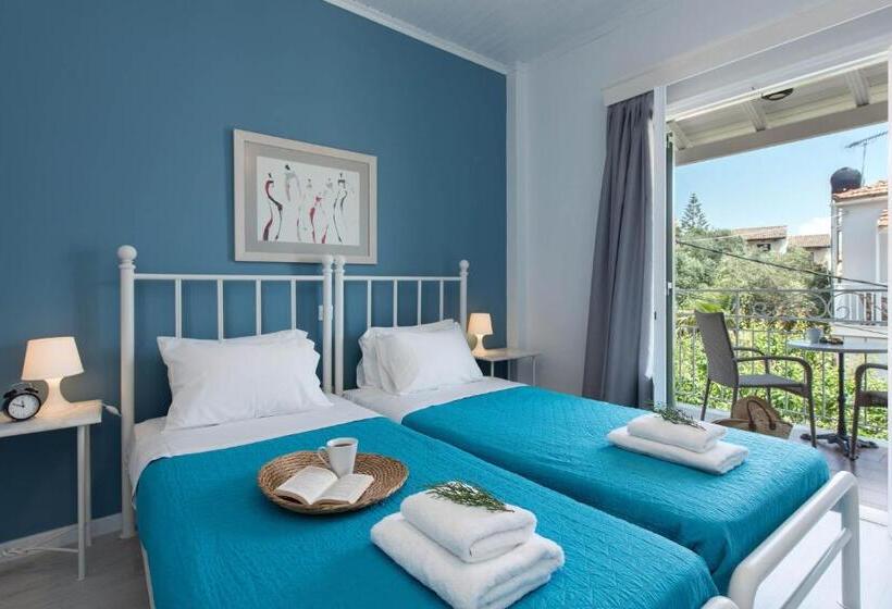 Апартаменты 1 Спальня Вид на Море, Marika Apartments