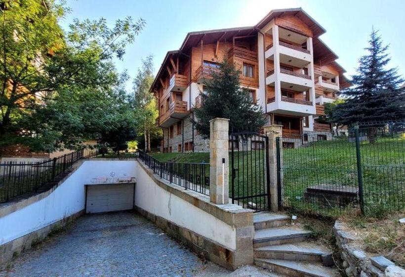 آپارتمان 1 خوابه با تراس, Family Luxury Private Apartment For 4 Max 6 People In 4 Star Spa Resort St Ivan Rilski, Bansko