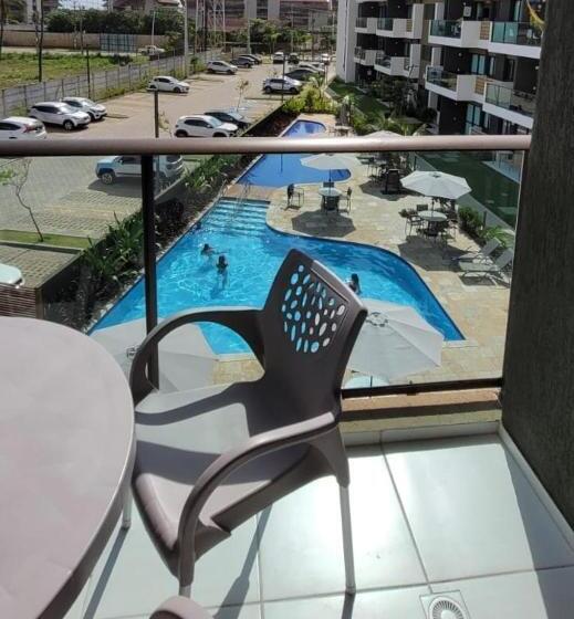 带2个卧室的公寓, Flat Mana Beach Muro Alto