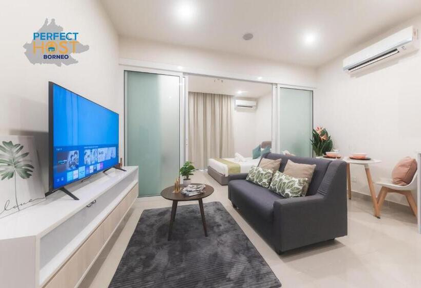 스탠다드 룸 바다 전망, The Shore Kk By Perfect Host Borneo