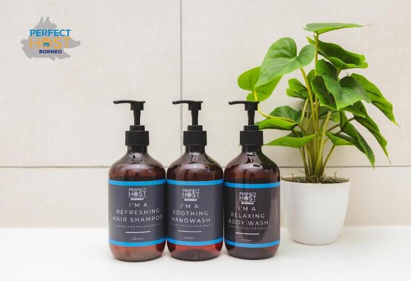 바다전망 이그제큐티브 룸, The Shore Kk By Perfect Host Borneo
