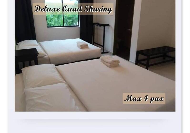 Четырехместный Номер Deluxe, Riverside Palm Inn Sg Lembing
