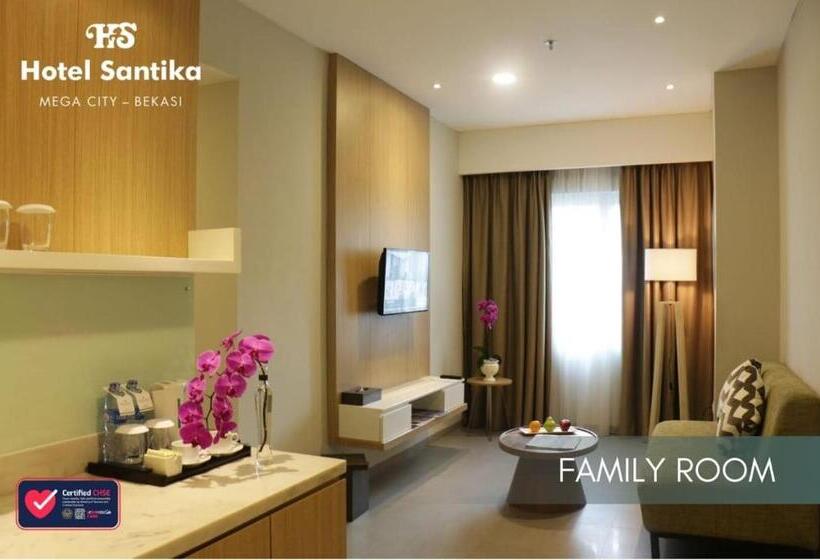 Семейный Номер, Santika Mega City  Bekasi