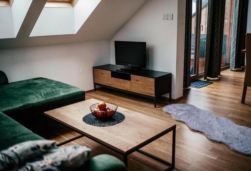 １ベッドルームのスーペリアアパートメント, Alpenhotel & Aparthotel Lanz