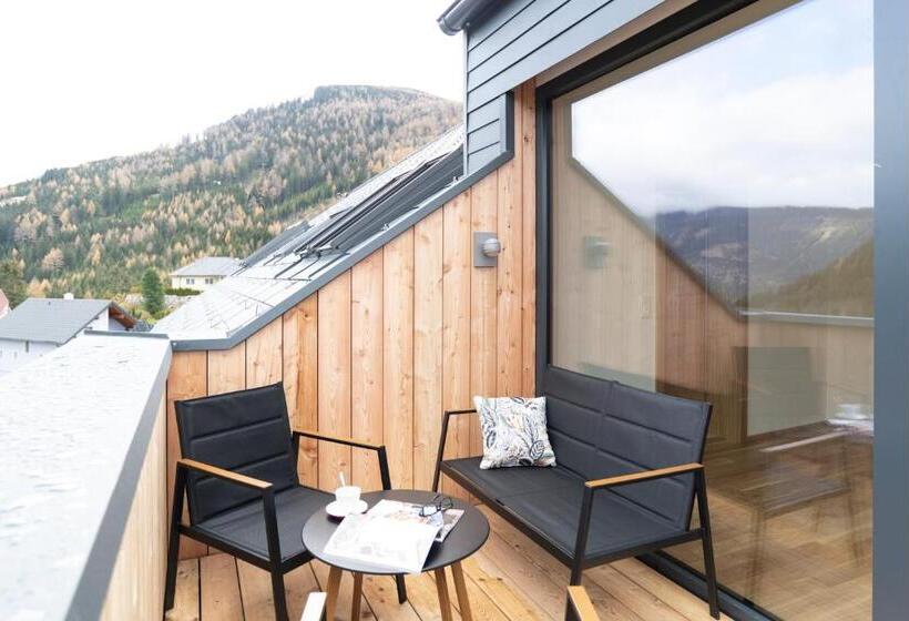 １ベッドルームのスーペリアアパートメント, Alpenhotel & Aparthotel Lanz