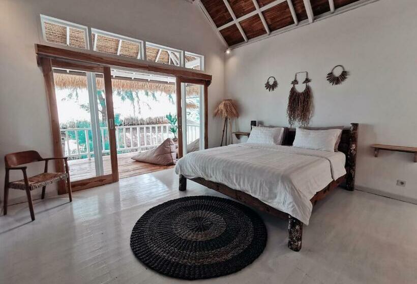 Номер Deluxe с Балконом, Mowies Gili Air