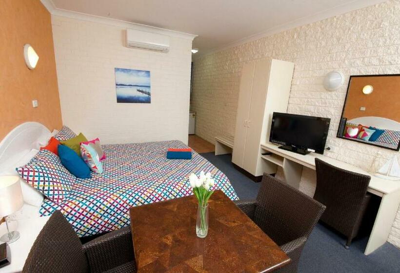 Люкс Кровать Кинг, Tuncurry Beach Motel