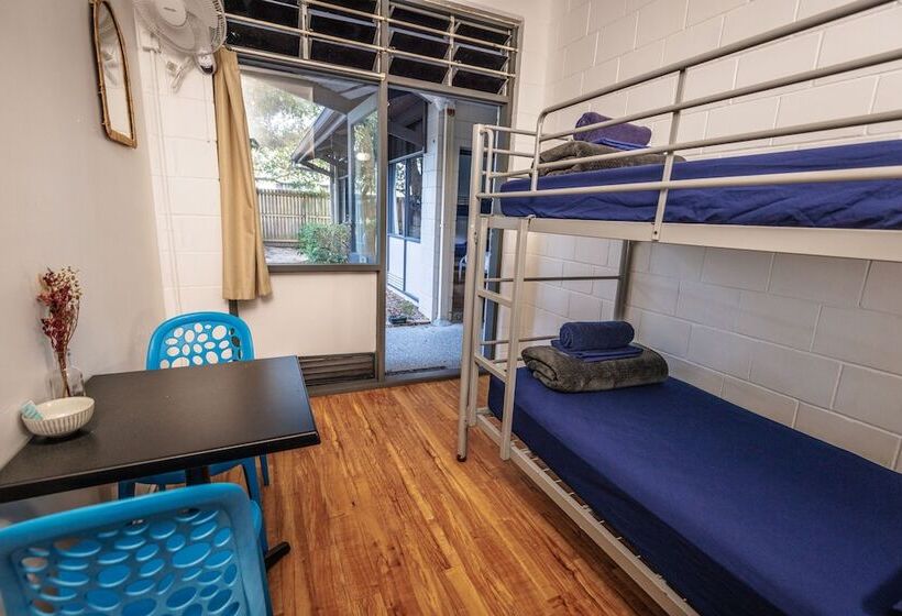 اتاق استاندارد با سرویس بهداشتی مشترک, Yha Coolangatta Gold Coast