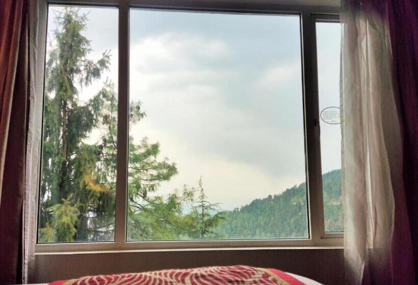 디럭스 룸 킹사이즈 침대, The Ananda Kufri, Shimla