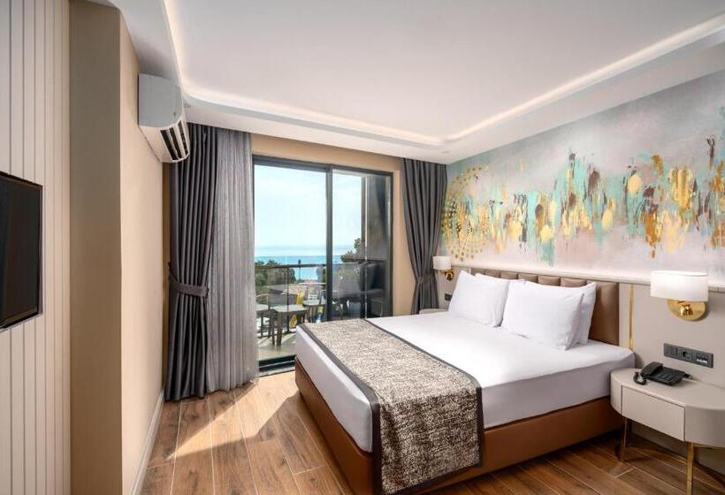 اتاق استاندارد یک تخته با بالکن, Seaphoria Beach Hotel & Spa   By Mir Amor Ultra All Inclusive