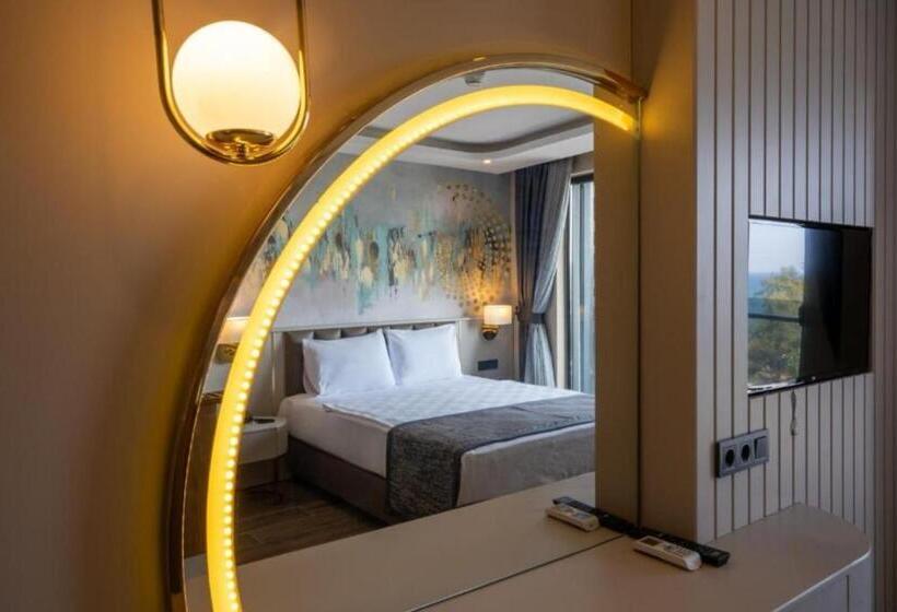 اتاق استاندارد یک تخته با بالکن, Seaphoria Beach Hotel & Spa   By Mir Amor Ultra All Inclusive