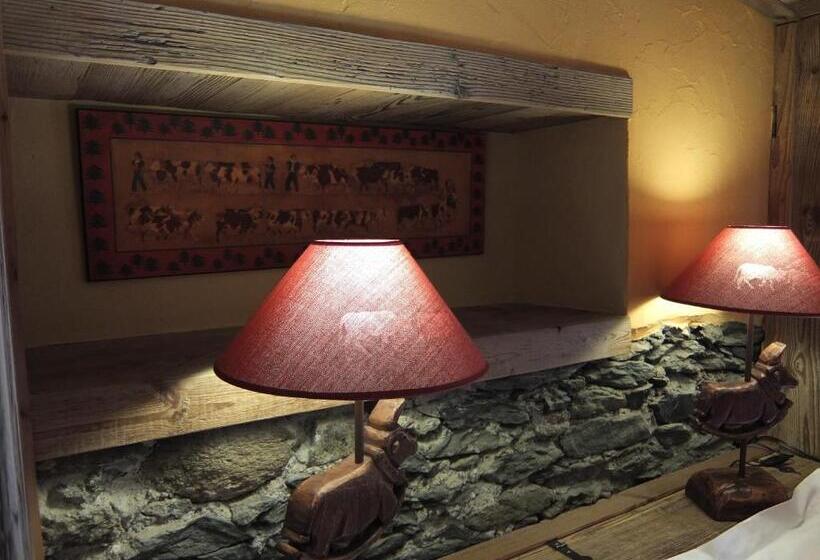 اتاق استاندارد با بالکن, La Luge D'antan Maison D'hôtes & Spa