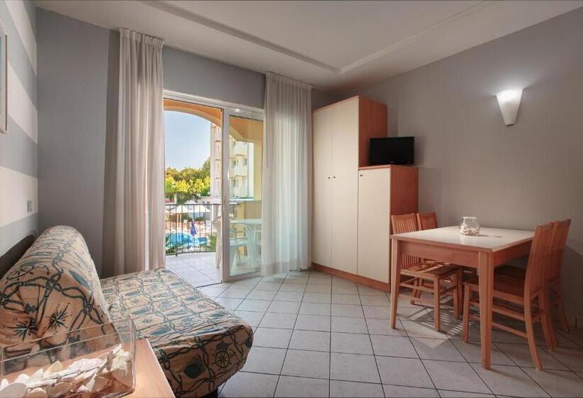آپارتمان 1 خوابه, Sport & Residenza