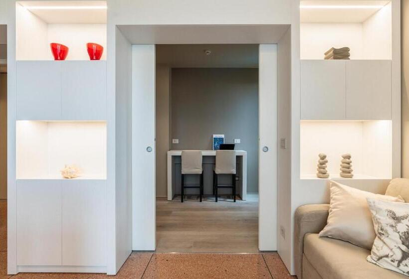 Апартаменты 1 Спальня Вид на Бассейн, Residence Oliveto