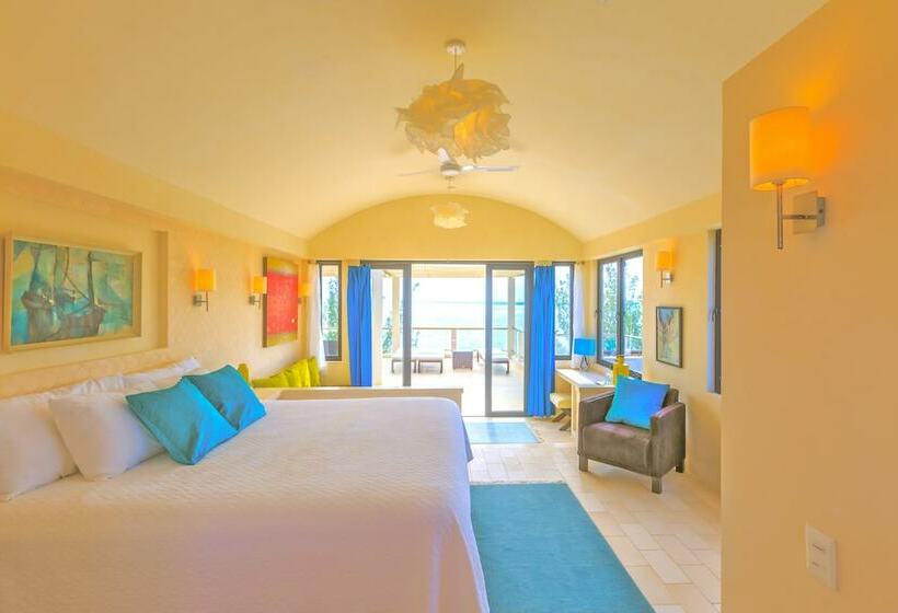 חדר דלוקס עם מיטת קינג, Villa Encantada By Coco B Isla