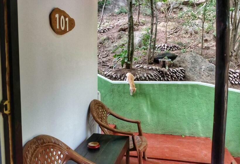 اتاق استاندارد با چشم‌انداز باغ, Golden Rainbow Guest House