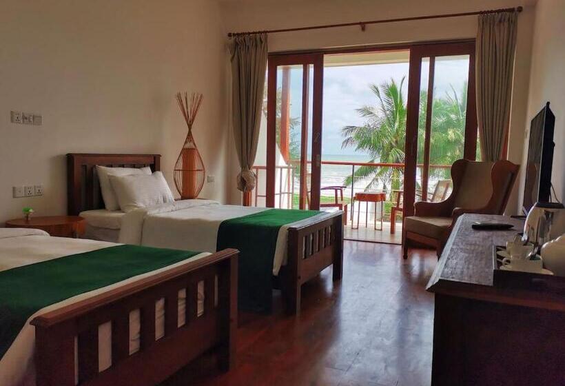 اتاق استاندارد با چشم‌انداز دریا, Cardamon Hotel Nilaveli