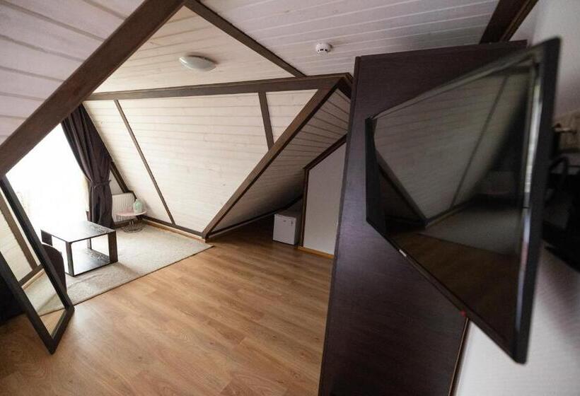 غرفة قياسية ذات أسقف منحدرة, Villa Blanc