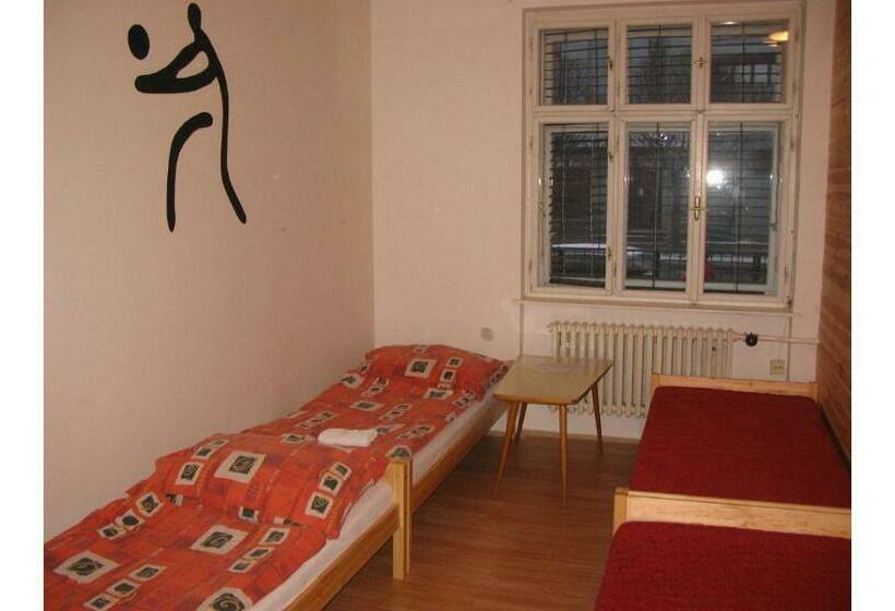 اتاق استاندارد سه تخته با سرویس بهداشتی مشترک, Hostel Bed   Breakfast Brno