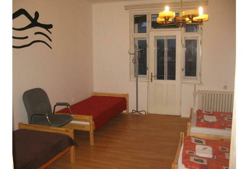 اتاق استاندارد چهارنفره با سرویس بهداشتی مشترک, Hostel Bed   Breakfast Brno