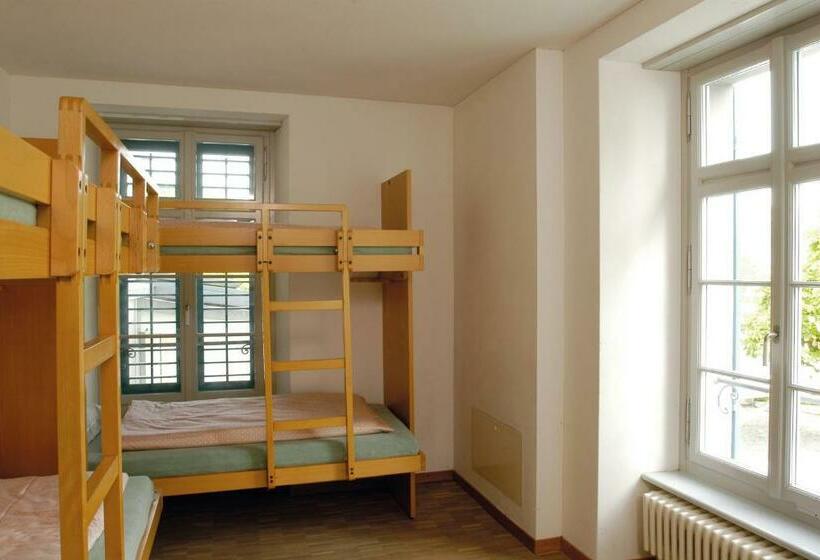 اتاق استاندارد چهارنفره با سرویس بهداشتی مشترک, Richterswil Youth Hostel
