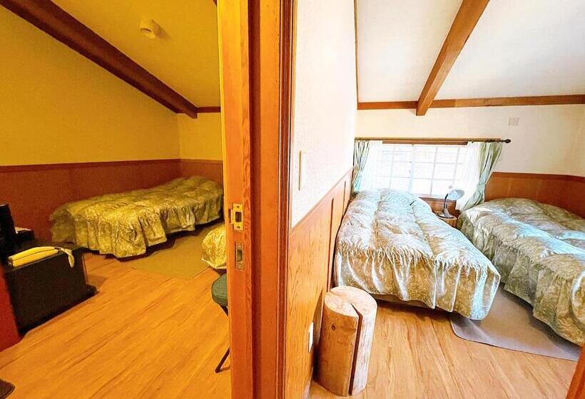 Четырехместный Номер Стандарт, Hakuba Pension & Log Hotel Meteor