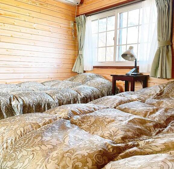 Номер Стандарт Совместная Ванная, Hakuba Pension & Log Hotel Meteor