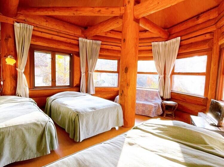 Номер Стандарт Трехместный, Hakuba Pension & Log Hotel Meteor
