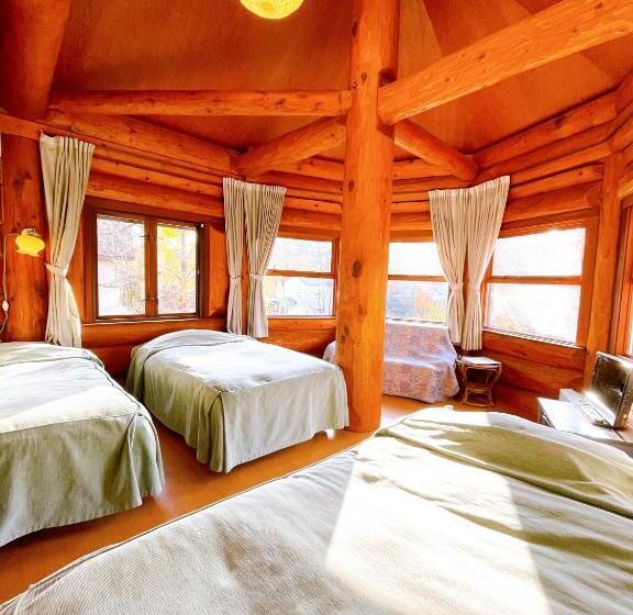 Трехместный Номер Deluxe, Hakuba Pension & Log Hotel Meteor