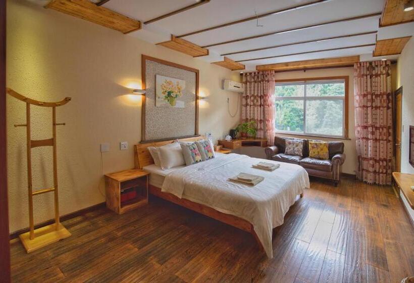스탠다드 룸 킹사이즈 침대, Moganshan Bamboo View Guesthouse